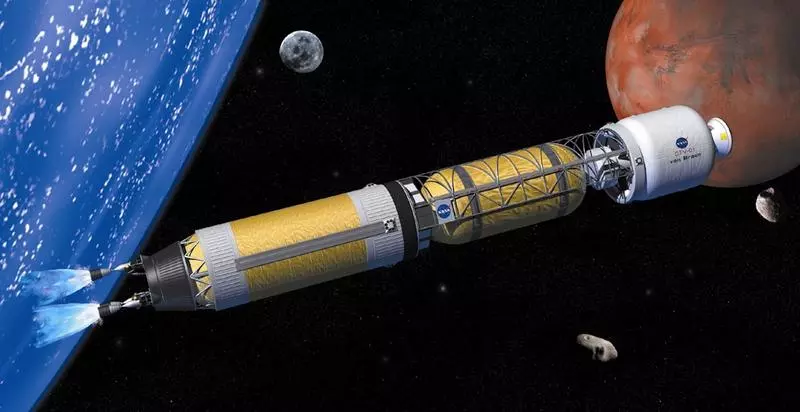 Nasa Racheta Spre Marte Un nou tip de rachetă ar putea străbate distanța până la Marte