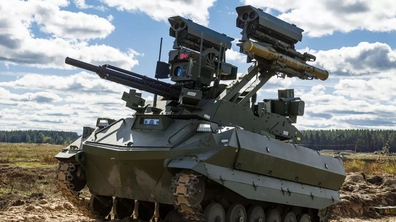 Robot militar Ucraina - Rușii oferă o recompensă de 15.000 de euro dacă este capturat. Ce alte tehnologii sunt testate pe front backonstudio.com Back On Studio Stiri